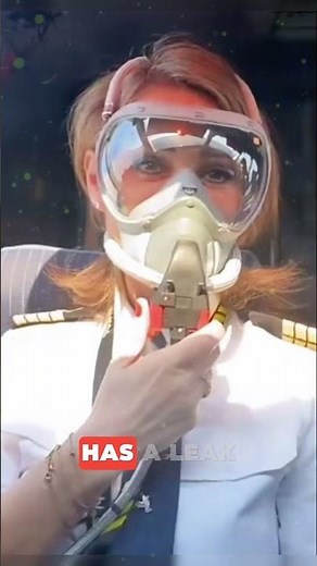 Instant Action Oxygen Mask Ensuring Pilot Safety