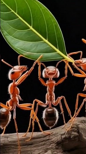 Unbelievable Ant Teamwork 🐜💪