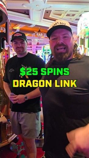 We Went ALL IN on Dragon Link... 😳 #shorts #casino #slots
