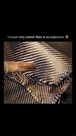 𝐒𝐜𝐢𝐞𝐧𝐜𝐞 𝐓𝐡𝐚𝐭 𝐇𝐢𝐭𝐬 𝐃𝐢𝐟𝐟𝐞𝐫𝐞𝐧𝐭 on Instagram: "😳Carbon fiber is expensive mainly because of its complex and energy-intensive manufacturing process. It’s made by heating precursor materials like polyacrylonitrile (PAN) to very high temperatures in controlled environments, which takes a lot of time, precision, and energy. The equipment and technology required are costly, and the yield of usable fibers is relatively low compared to the input. On top of that, demand is high in i
