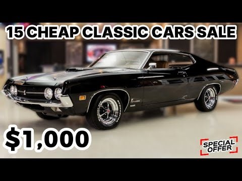 15 Old Cars for Sale Cheaply by Owners