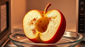how to bake an apple in the microwave? - Test Food Kitchen