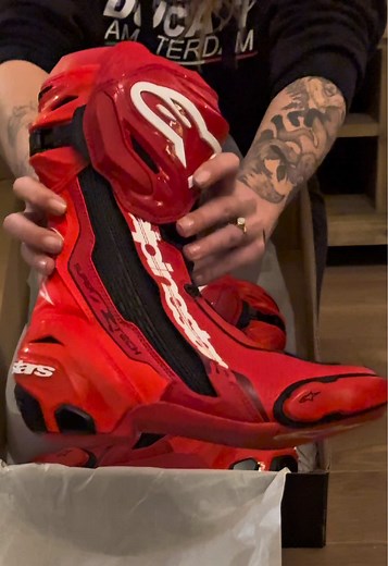 Alpinestars Supertech R Boots Unboxing Review