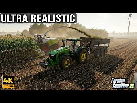 I Turned FS25 Into REAL LIFE Farming 😳 (Full Realism Overhaul) Reshade
