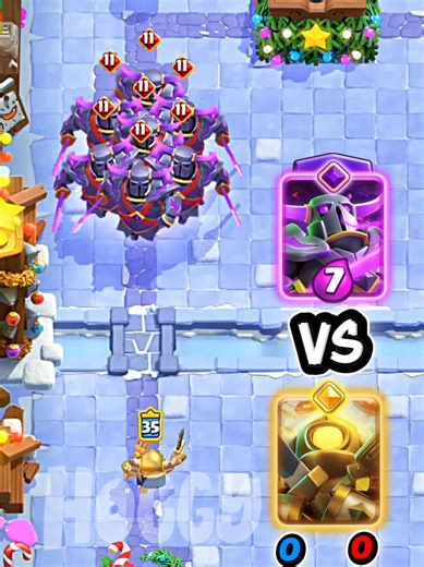 Heroic Mini P.E.K.K.A Showdown Against 7 Evolutions