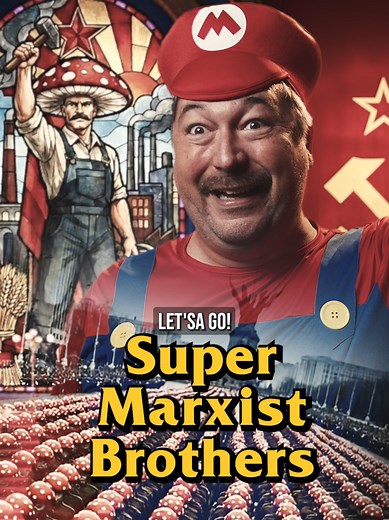 13 September 1985 - Super Mario Brothers is released, bringing an end to the brutal imperialist rule of the corrupt Bowser Empire and ushering in a utopian era where Toads control the means of production. #communism #Mario #supermario #Historyfacts