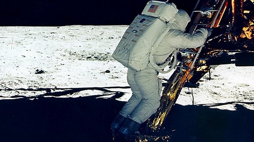 Erste Mondlandung: Kleiner Schritt von Neil Armstrong schreibt Geschichte | BR.de