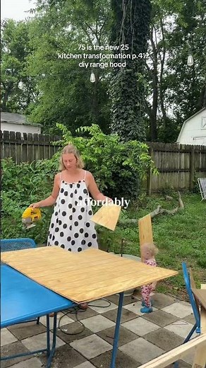 DIY range hood cover build