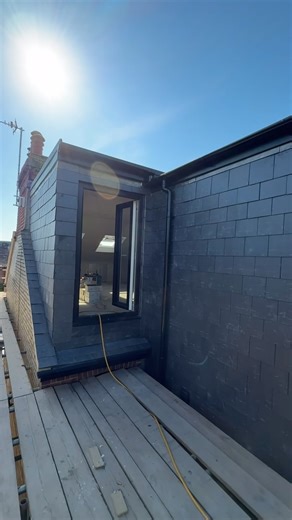 Little update on our Victorian style property. Creating an l shape dormer 👌🏻 Plastering is starting 🙌🏼 #loft #loftconversions #victorianhome | DJ Moore Lofts