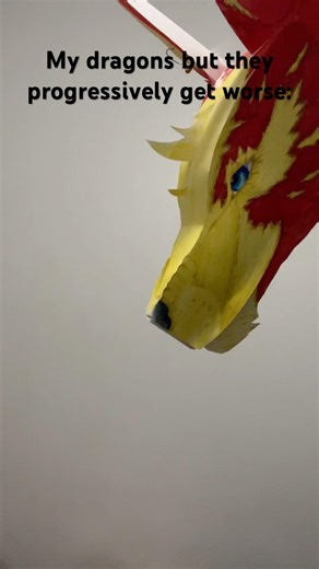 Ruh roh #dragon #paperdragon #art #shorts #fyp #viral #trending #artist #dp #oc #foryou
