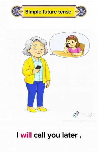 Daily Routine English Vocabulary for Future Tense