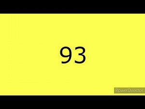 Colorful Number 100 to 0