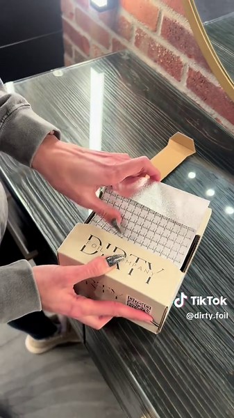 Discover the Original Dirty Foil for Hair Styling