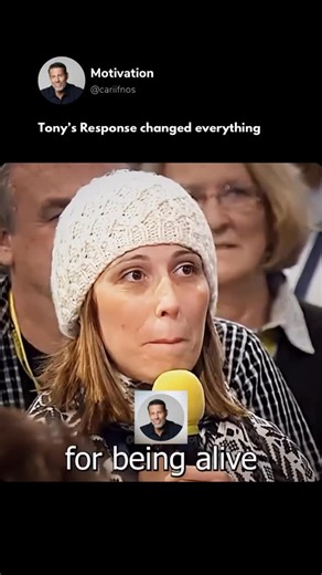 Tony Robbins on Instagram: "In one of his most profound interventions, Tony Robbins meets a woman at her absolute breaking point. This moving clip captures the moment he uses a “pattern interrupt” to shatter her focus on ending her life. By shifting her physiology and challenging the painful narrative she’s been repeating, Tony helps her find a spark of hope in the darkness. It’s a raw, powerful reminder that even in our deepest despair, a change in perspective can create a new future. Witness t