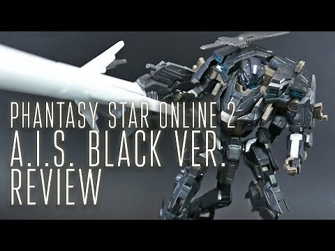 1768 - PSO2 A.I.S. Black Ver. (OOB Review)