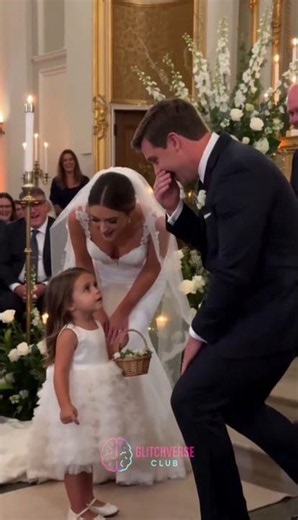 Little Girl Interrupted Dad’s Wedding… Then Told the Bride “I’m Prettier” 😂👰