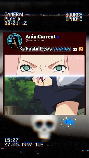 Kakashi Eyes Scenes👀😱….
