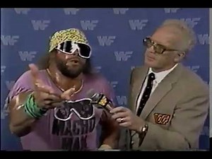 Macho Man Randy Savage Interview (01-23-1988)