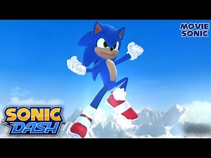 Sonic Dash - Movie Sonic Showcase Gameplay