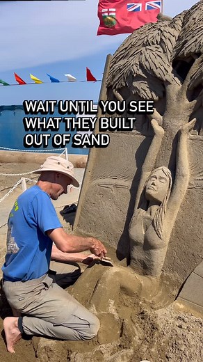 Looking for one of the most unforgettable summer stops on Vancouver Island? The Parksville Beach Festival is back and one of its biggest draws is the jaw-dropping sand sculptures. This year more 30 master artists from around the world created massive, detailed works of art using sand and water. 📍 Parksville Beach, Vancouver Island 📅 Now through August 18, 2025 🎟️ Admission by donation (suggested $5) 🗳️ If you go don’t forget to vote for your favourite! 🧡 A perfect trip for families, beach l