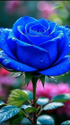 "Mesmerizing Blue Rose in Full Bloom"🌹