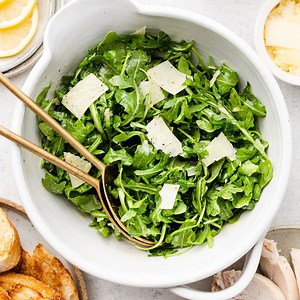 5 Minute Lemon Arugula Salad