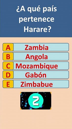 what country does Harare belong to