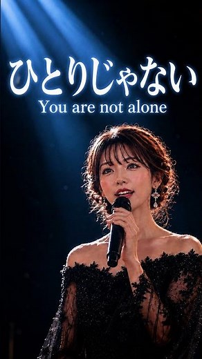曲の最高潮…一番泣ける瞬間『ひとりじゃない』