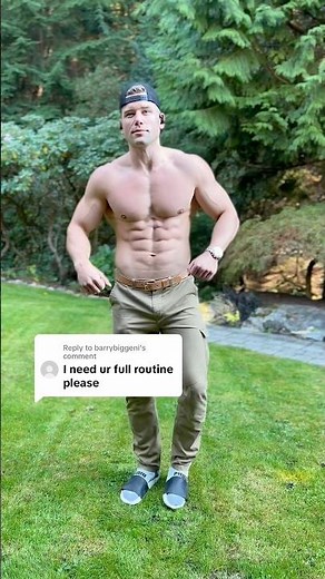 MY FULL ROUTINE 💪⬇️