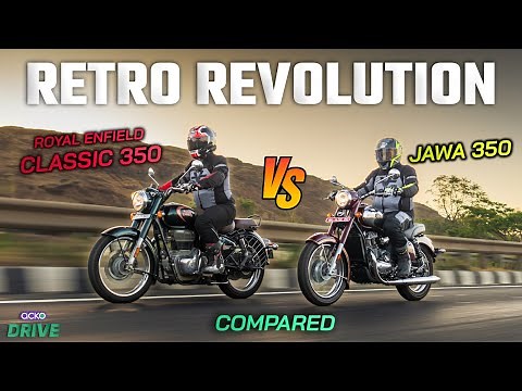 Jawa 350 vs Royal Enfield Classic 350 Retro Comparison | Is The Jawa A Classic Beater Now?