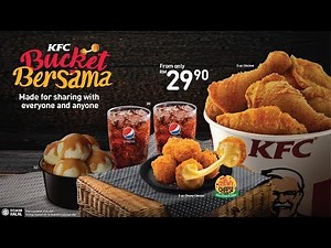 KFC Bucket Bersama - Made to Share With Family, Friends and Soon-to-be Friends