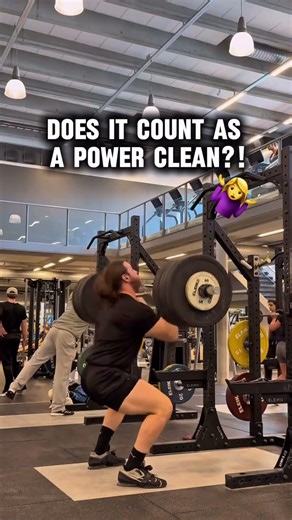 🚨Is it a Power Clean?!🚨 +5kg | +11lbs all time pr in the clean and jerk for me! So very happy