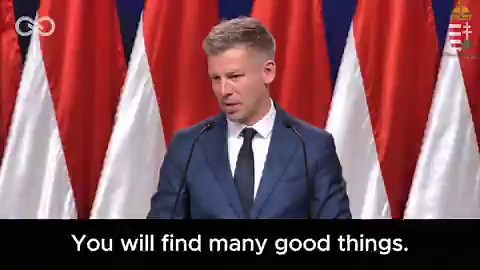 🇭🇺 I did NOT expect this coming from Magyar Péter:"I see no problems with the Greater Hungary map used by the Hungarian Prime Minister."He also continues later, to outline the injustice of the current Beneš dictates in Slovakia.