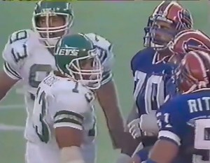 "He was giving him the business." 🤣 🎥 : x/fbgreatestmoments | Buffalo Bills on CBS Sports