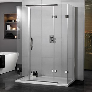 3 Sided Shower Enclosures & Cubicles - D Shaped - Bella Bathrooms
