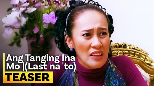 Ang Tanging Ina Mo (Last na 'to)' FULL MOVIE TEASER Former president and mother of 12 Ina Montecillo (Ai Ai delas Alas) is informed she has a few months to live. She then decides to spend her remaining days with her family. But knowing her life, things don't always go as planned. Released in 2010 and directed by Wenn V. Deramas. Starring Ai Ai delas Alas, Eugene Domingo, Marvin Agustin, and Nikki Valdez. #AngTangingInaMoLastNaTo #AiAiDelasAlas #EugeneDomingo | ABS-CBN Film Productions Inc. (Star
