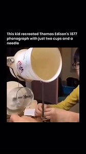 3.7K views · 22 reactions | Edison’s original invention, the first device capable of recording and playing back sound, changed the course of history. Will this kid go on to become a billionaire? Follow 홀홡홫홞홨 화홤홪홧 혽홤홤홠 홋홚홧홨홤홣 for more like this #entrepreneur #business #profit | 홀홡홫홞홨 화홤홪홧 혽홤홤홠 홋홚홧홨홤홣 | Facebook