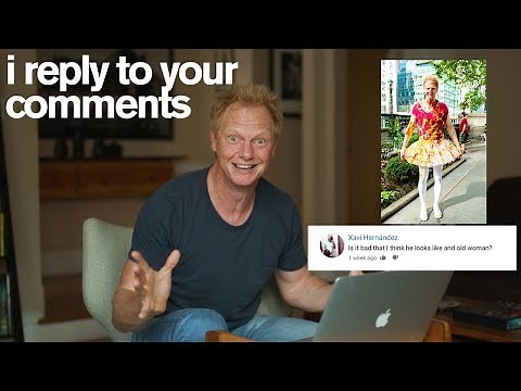 I RESPOND TO YOUR TUTU COMMENTS (do i look like an old lady?)