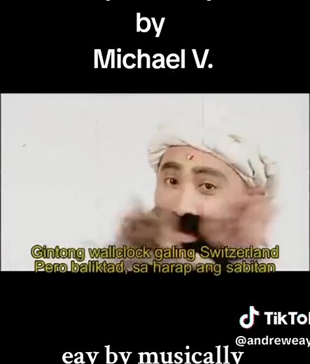 Dj bumbay by Michael V music video with lyrics 🎧🎵#michaelv#djbumbay#rapsongs#fannysongs#michaelvmuisc#djbumbay#foryoupage #fyp #follower🥺❤️ #foryoupage