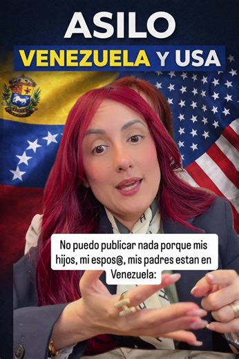 🎯 COHERENCIA. La coherencia es clave para ganar tu caso de asilo. Si dices que saliste de Venezuela porque eras perseguido por tu opinión política… Porque eras “María Corina 2.0”… Pero: ❌ Llegaste a EE.UU. hace 10 años ❌ No has vuelto a manifestar públicamente tu opinión política ❌ No has recibido amenazas en 10 años ❌ Tu familia sigue en tu país y tampoco ha tenido problemas Entonces… ¿Cómo demuestras que hoy existe un riesgo real si regresas? El asilo no se gana solo con lo que pasó en el pas