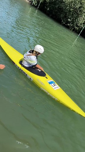 Easy job 😊 Hand roll with the first attempt 😉 #canoeslalom #paddling #kayak #kayaking | Canoe Slalom Ozolnieki