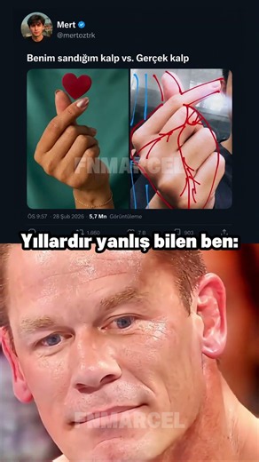 Kalp nasıl yapılır.🫠