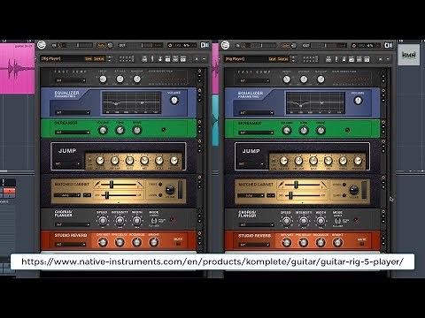 NI Guitar Rig 5 Player review and sound test (with English sub)