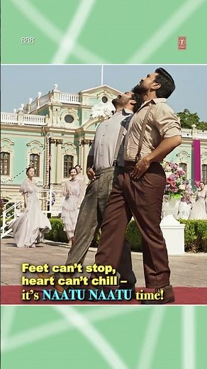 The anthem that made the world dance #NaatuNaatuWatch on our Channel #TSeriesTelugu