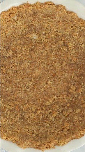 🤎GRAHAM CRACKER PIE CRUST🤎