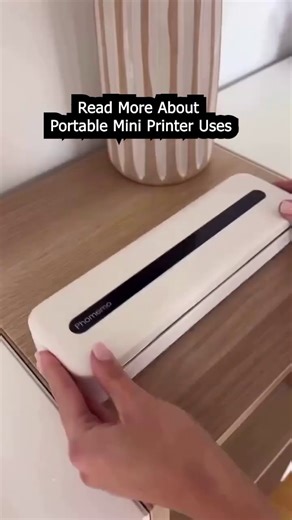 15K views · 58 reactions | Portable mini printers are often mentioned in lifestyle and creative discussions for their small size and convenience. | Kiwi Wellness Guide | Facebook