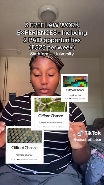 Free law work experience placements (including paid £525/week)