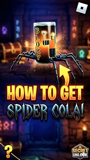 Claim FREE Spider Cola UGC Now! 🤑 (Working Code) [#roblox ‪@ReaxoXlaqueta‬ ]