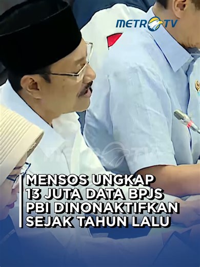Penonaktifan 13 Juta Penerima JKN oleh Menteri Sosial