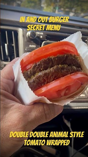 Tomato Wrapped In-n-out Burger - The Secret Menu Item You Need To Try!